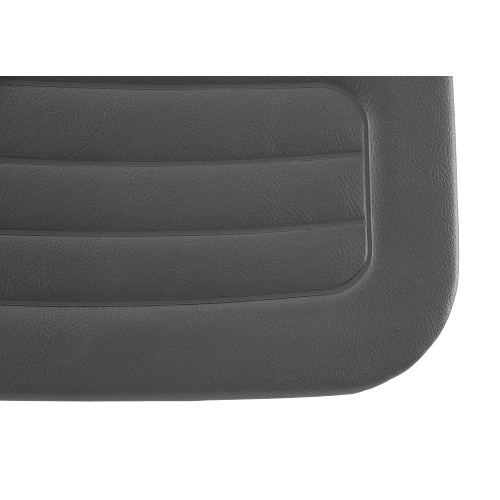  4 pannelli porta TMI in vinile nero liscio (11) per Volkswagen Cox Sedan 65 -&gt;66 - VB10112811-1 