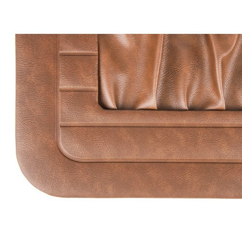 4 TMI door panels in smooth brown vinyl (12) for Volkswagen Cox Sedan 65 -&gt;66 - VB10112812