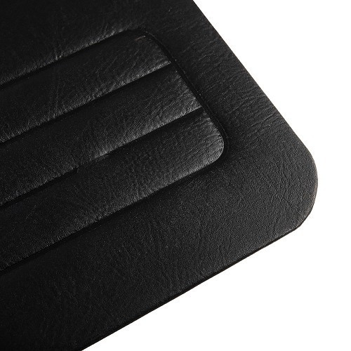 Black vinyl door panels without pocket for Volkswagen Beetle 67-&gt; - 4 pieces - VB10112901
