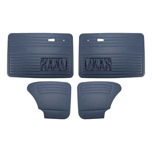  Conjunto de 4 painéis de porta TMI azul-marinho para Volkswagen Beetle Saloon 67 -&gt;77 - VB10112918 