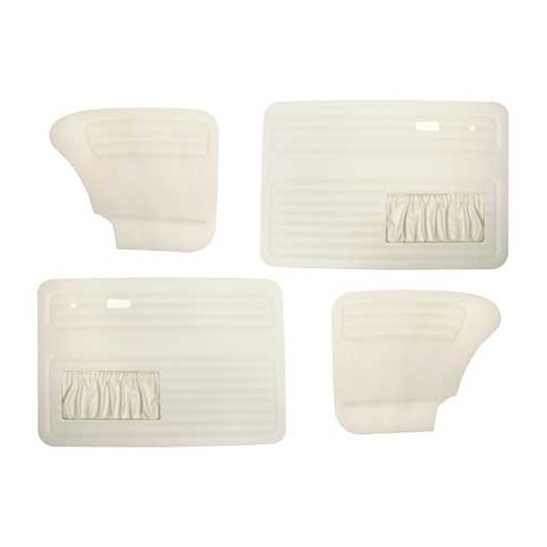  Conjunto de 4 painéis de porta TMI Off White para Volkswagen Beetle Saloon 67 -&gt;77 - VB10112920 