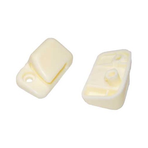  Sun visor clips White / Ivory for VW Beetle  - VB111561BL 