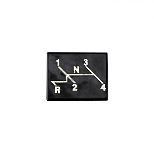 Tampas de interruptor com diagrama de mudança de velocidades para Volkswagen Carocha 1302 / 1303