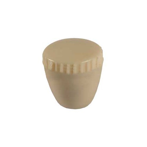  Bouton beige de levier de glissière de siège pour Coccinelle 47 ->75 - VB13361 