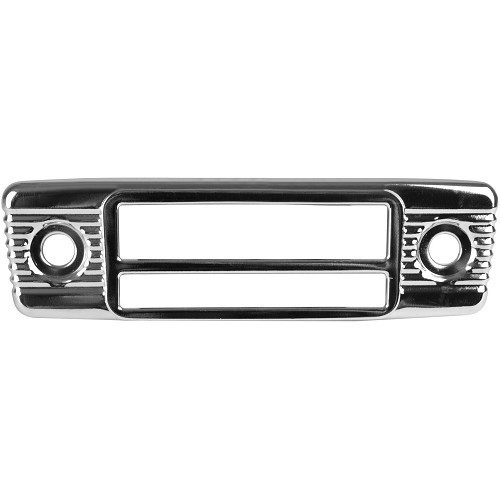  Blaupunkt "Stuttgart" chrome-plated front panel for car radio in VW Beetle & KG 60 ->65 - VB13716 