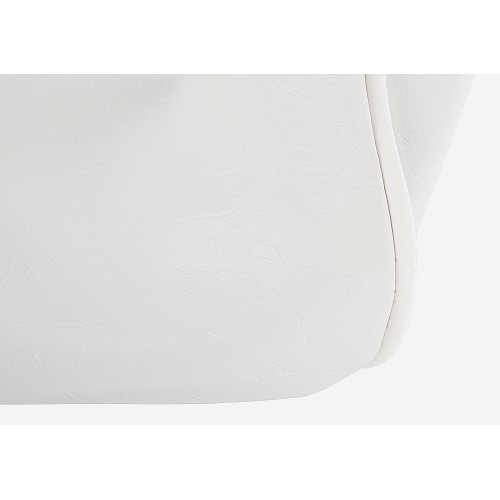 Set of TMI seat covers in smooth white vinyl for 181 - VB18102