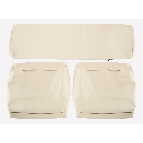 Capas de assento TMI para VW 181, creme - VB181022