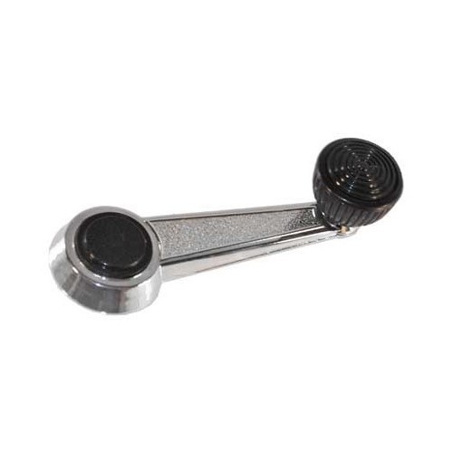  1 chrome-plated window crank handle for VW 68 ->93 - VB20307 