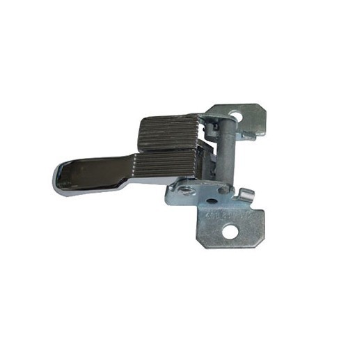  Maniglia interna destra cromata con serratura per Volkswagen Maggiolino Cab 1302 / 1303 - VB20434 