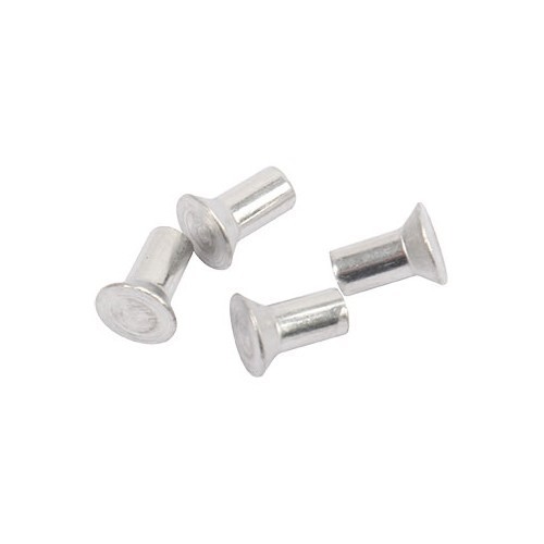 Rivets on deflector clasps for VOLKSWAGEN Beetle Sedan since 68-&gt; - 4 pieces