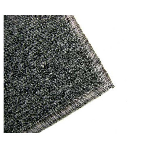 Grey carpets for Volkswagen Beetle 1200 / 1300 Sedan (08/1968-07/1972), with footrest - VB26002UG