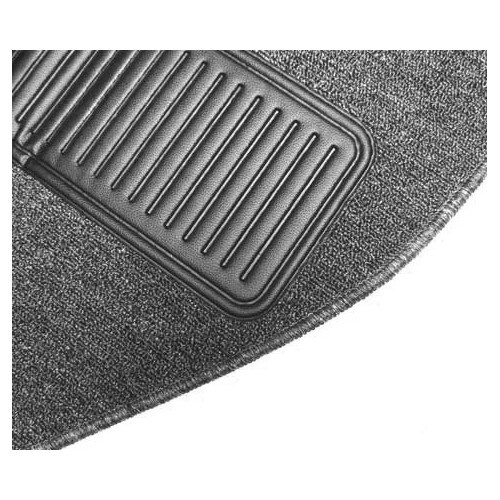 Alfombrillas grises para Volkswagen Beetle 1302 Berlina (08/1970-07/1972), con reposapiés - VB26006UG