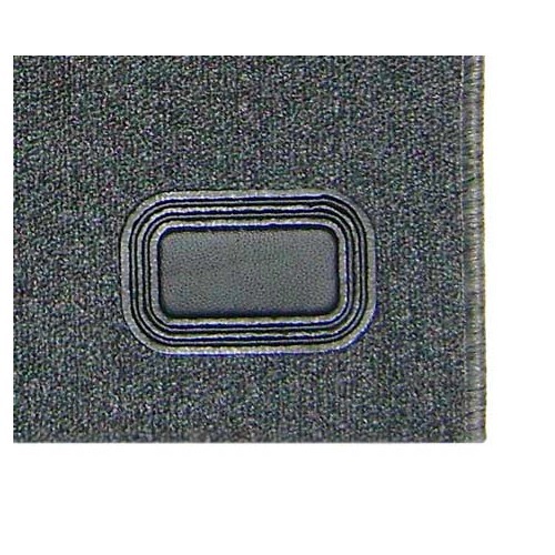 Dark gray carpets for Volkswagen Beetle Sedan (08/1957-07/1968), without footrests - VB26009