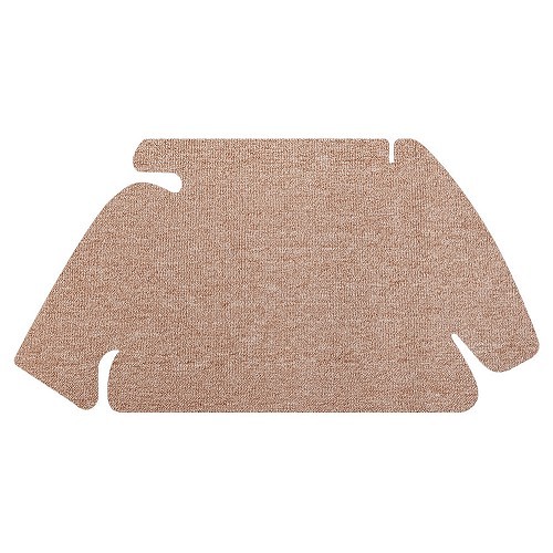  Tapis / moquette TMI de coffre avant Beige pour Volkswagen Coccinelle (08/1959-07/1967) - VB26054 