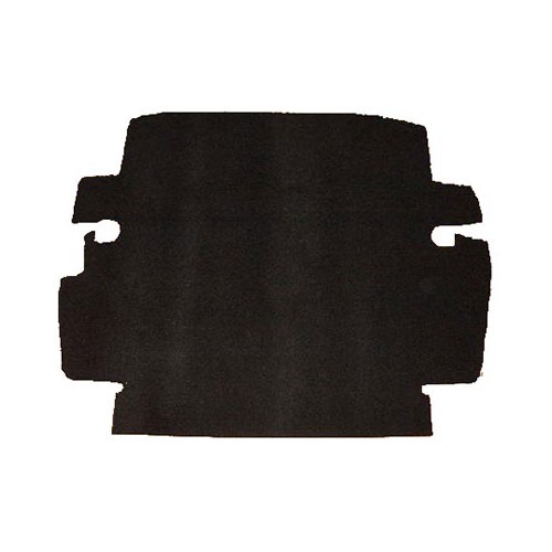  Tapis / moquette standard de coffre avant Noir pour Volkswagen Coccinelle (08/1961-07/1967) - VB26055 