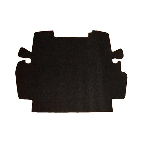  Tapis moquette standard de coffre avant Noir pour Volkswagen Coccinelle (08/1967-) - VB26057 