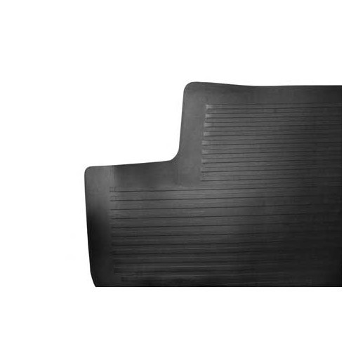 Tapis caoutchouc noir type origine pour Volkswagen Coccinelle 55 ->59 - 4 pièces - VB26103