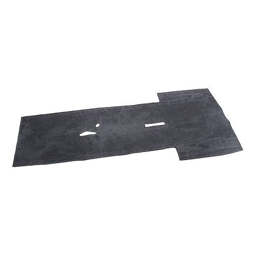  Tapis de sol noir sur poutre centrale pour Volkswagen Coccinelle 56 ->59 - VB27105 