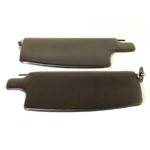  Parasoles negros para Volkswagen Beetle 68-&gt; - 2 piezas - VB28002NR 