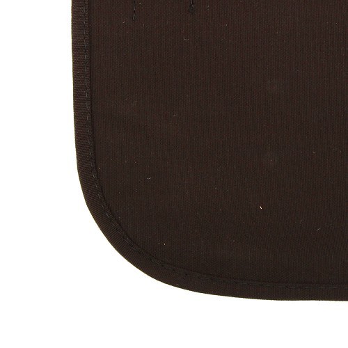 Brown stayfast canvas rag top cover for Volkswagen Beetle 57-> - VB28892