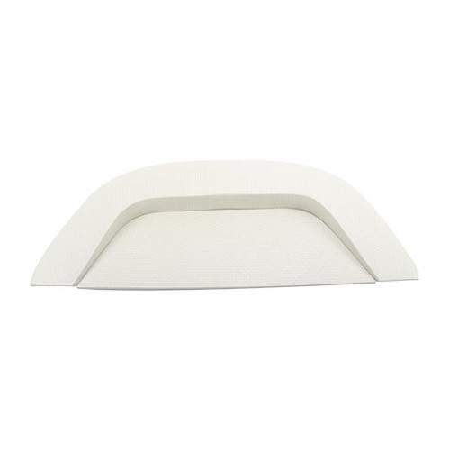  Cream White imitation leather hollowed parcel shelf for Volkswagen Beetle Hatchback - VB28900W 