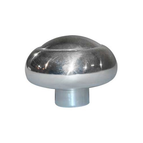 Paddestoel" pookknop in gepolijst aluminium - VB31460