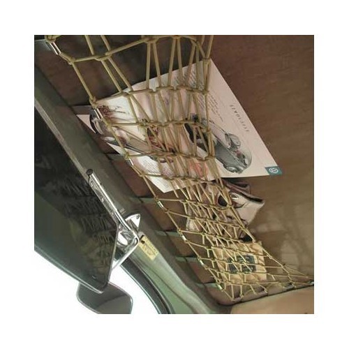 Ochre under-roof storage net for Volkswagen Beetle - VB34009