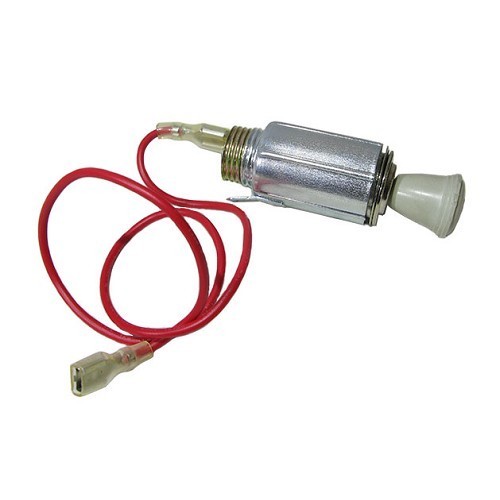 Accendisigari 6V / 12V con pulsante Grigio - VB35802