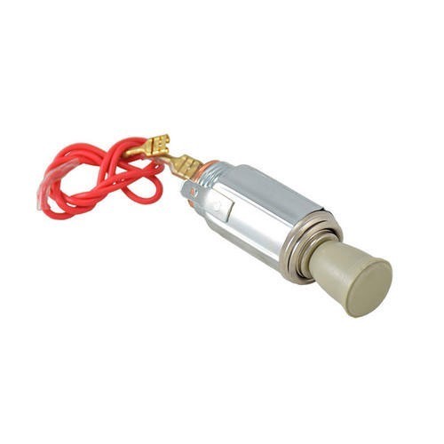  Accendisigari 6V / 12V con pulsante Grigio - VB35802 