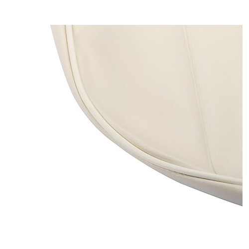 TMI stoelhoezen in glad crème vinyl voor Kever Sedan 58 ->64 - VB43112322