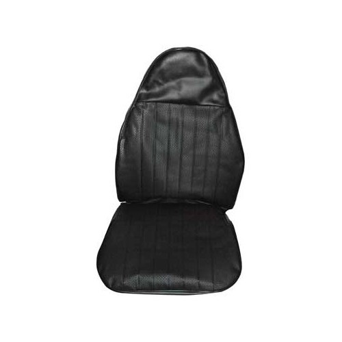 Coprisedili TMI in vinile nero goffrato per Volkswagen Beetle Sedan 73 (USA) - VB43112701