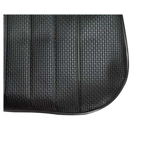  Housses de sièges TMI en vinyle Noir gaufré pour Coccinelle Berline 73 (USA) - VB43112701 