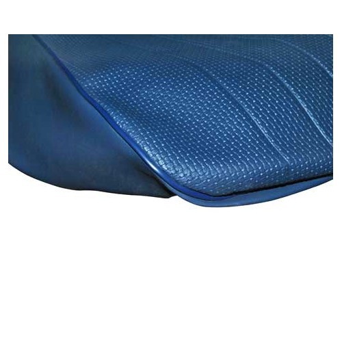  Capas de assento TMI em vinil 08 em relevo azul para Volkswagen Cox Sedan 73 (EUA) - VB43112708 