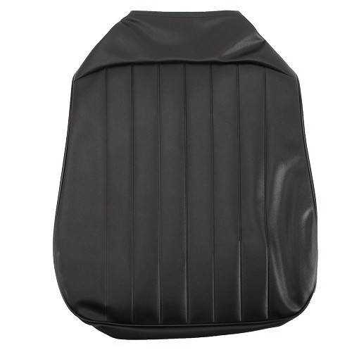Housses de sièges TMI en vinyle lisse Noir pour Volkswagen Coccinelle Berline 73 (USA) - VB43112711