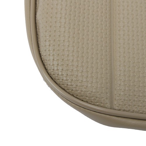  TMI stoelhoezen in beige reliëf vinyl voor Kever Sedan 68 ->72 Europa - VB43113004-1 