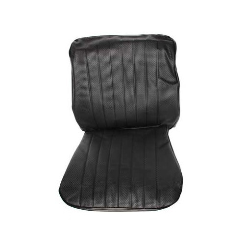TMI seat covers in black embossed vinyl for Volkswagen Beetle Sedan 73 (Europe) - VB43113101