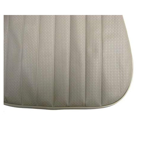     
                
                
    Set of TMI seat covers in mouse grey embossed vinyl for Volkswagen Beetle sedan model year 1973 (europe) - VB43113106
