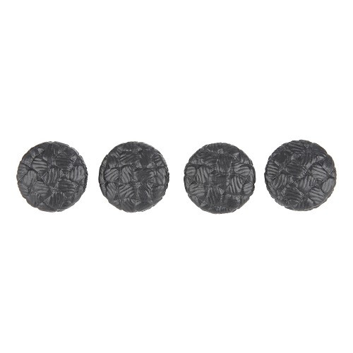 Buttons for seat covers with headrests for Volkswagen Beetle USA (08/1967-07/1972), color black - VB43179 