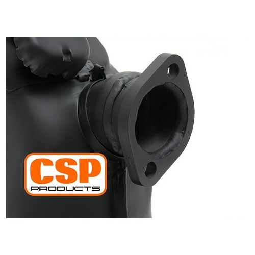 Scatola di riscaldamento Destro inox 45 mm CSP per motore Tipo 1 - VC20456