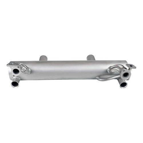 Echappement Sport INOX sablé style SEBRING pour Volkswagen Coccinelle & Combi 1300, 1500, 1600,sans chauffage - VC20503