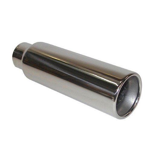  Tube de sortie d'échappement Inox pour échappement sport sortie 42 mm pour Volkswagen Coccinelle - VC20701 