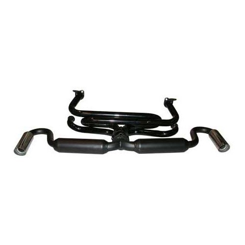  Tuck-Away dual exhaust for Volkswagen Beetle 1300, 1500, 1600 - VC21500UN 