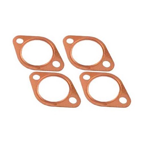 Copper gaskets for exhaust diameter 38 mm (1-1/2")- 4 pieces