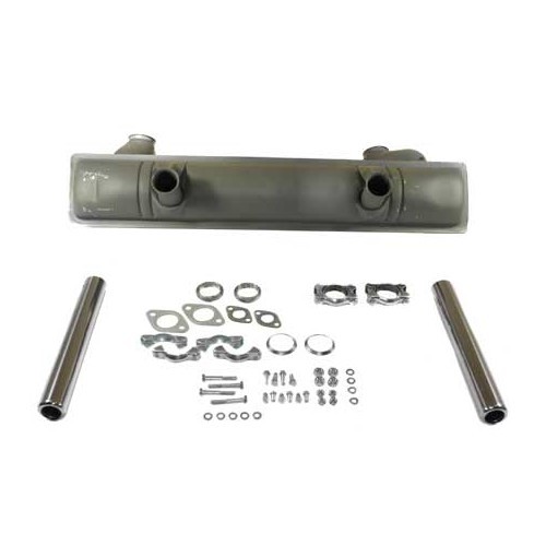  Kit de escape OEM completo para Volkswagen Carocha 1200 63-&gt; - VC25004 