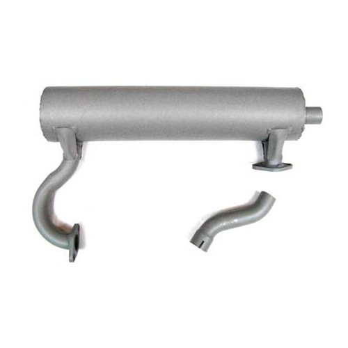 Complete exhaust kit for VW 181 without heater unit - VC25181