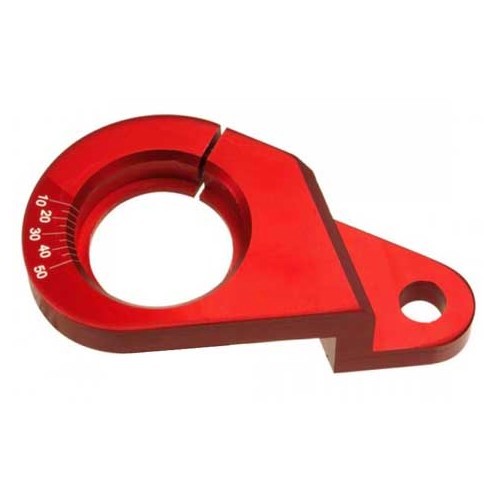  Brida graduada de aluminio rojo para encendedor Beetle  - VC30207 