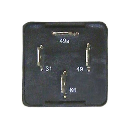  12 volt 4-pin direction indicator light relay (with Warning) - VC31200-1 