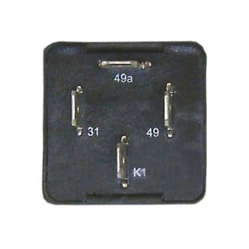 12 volt 4-pin direction indicator light relay (with Warning) - VC31200