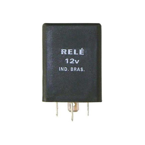  Relé dos piscas 12 volts 4 pinos (com Aviso) - VC31200 