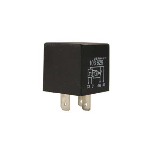 Relais van de knipperlichten 12 Volt 4 pinnen (met Warning) voor aanhang - VC31201